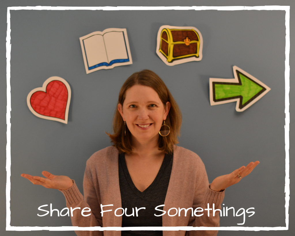 Megan Byrd Share Four Somethings monthly blog link-up; something loved, something read, something treasured, something ahead