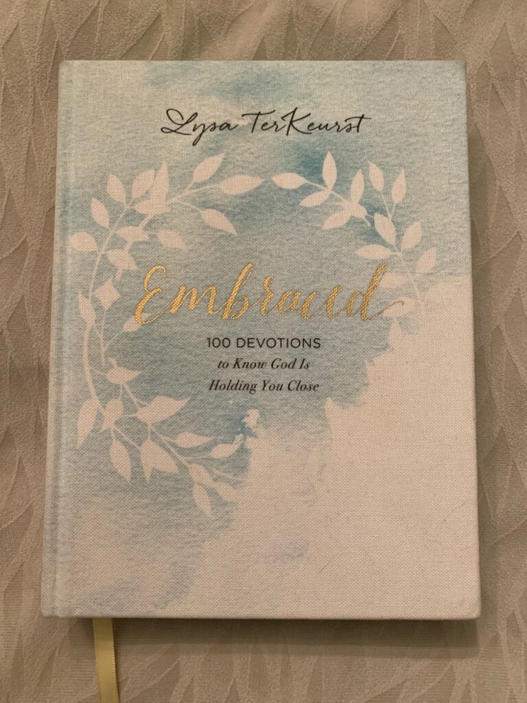 Embraced 100 Devotions by Lysa TerKeurst book
