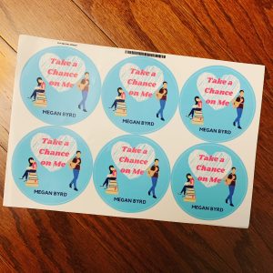 Take a Chance on Me stickers