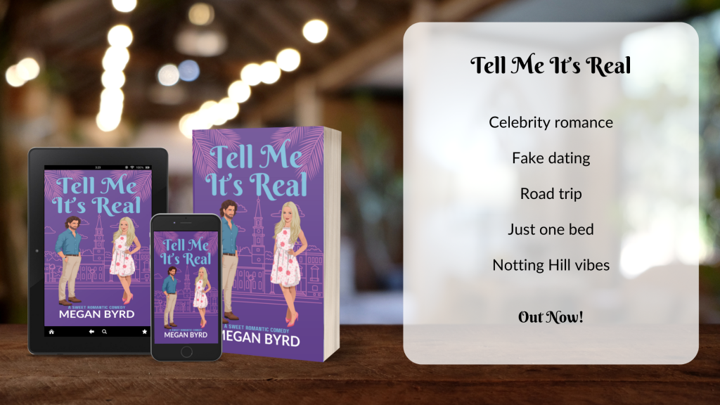 Tell Me It's Real book is now available for purchase